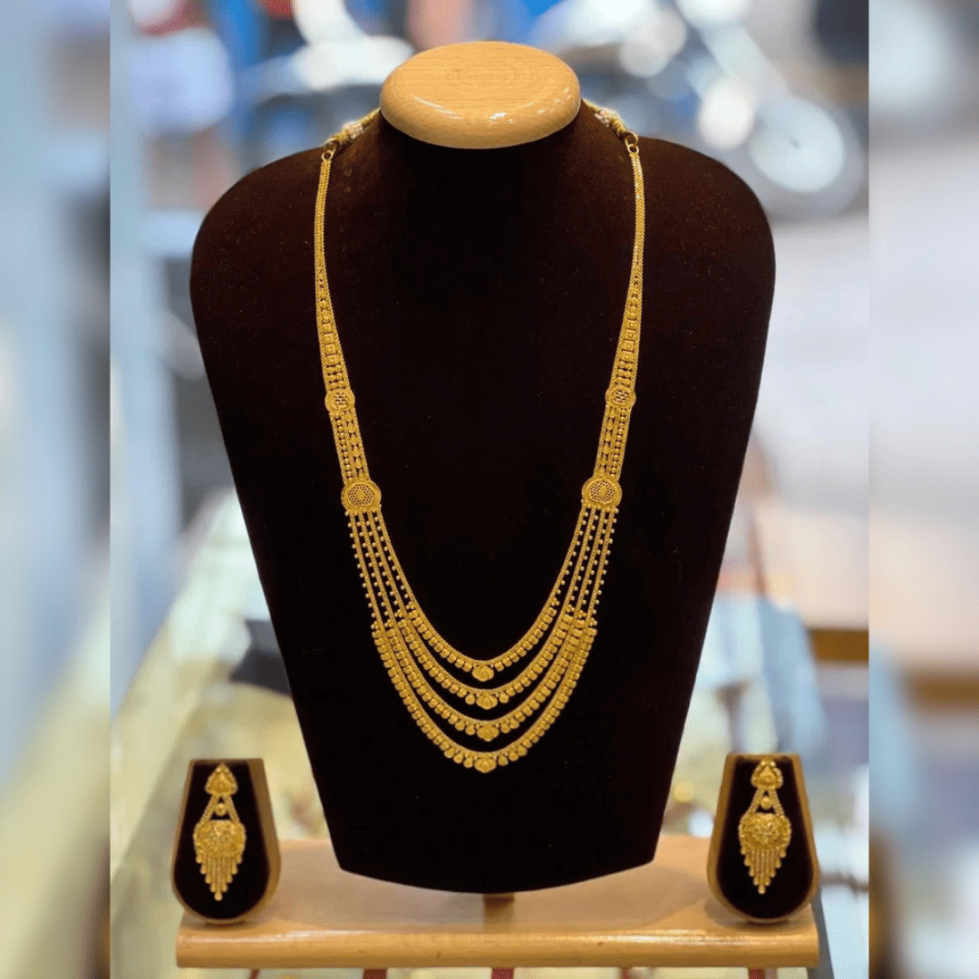 Gold Necklace Set